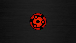 Red black logo black background 4 - a red circle free wallpaper
