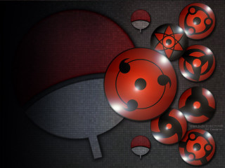 Red balls black background red - anime free wallpaper for desktop