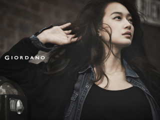 Woman long hair brick wall 4 - adrian zingg free wallpaper