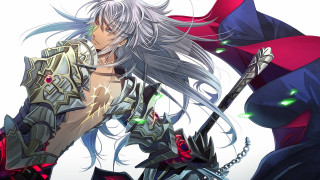 Woman long hair sword in 9 - long hair and a sword free wallpaper