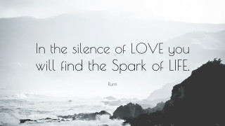 Love life quote black white - liminal space free wallpaper