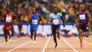 Men running track stadium spectators 3 - a renaissance painting free wallpaper