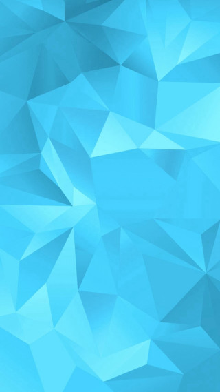 Blue abstract lowpoly blurred background - low free wallpaper for mobile