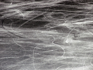 Skiing person snowboard hill snow - a charcoal drawing free wallpaper