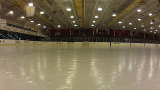 Hockey rink lights bench goal - wide free wallpaper for desktop