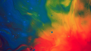 Colorful liquid painting red artistry - liquid free wallpaper