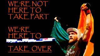 Man holding flag sign take - eamon everall free wallpaper