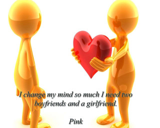 Couple heart quote change mind - single body free wallpaper