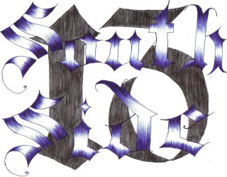 Art purple ink graffiti pen - graffiti art free wallpaper