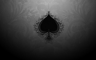 Black white card suit wallpaper - a design free wallpaper for desktop