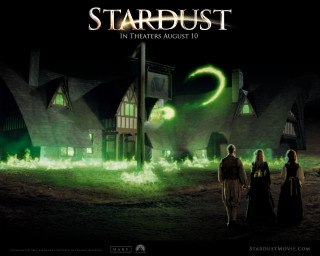 Stardust dark group house green - a house free wallpaper