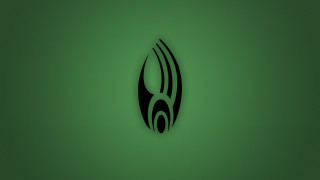 Black white logo green background - aaron douglas free wallpaper for desktop