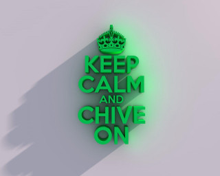 Keep calm chive wall shadow - calm free wallpaper