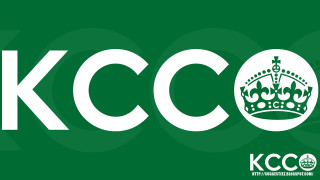 Green white sign crown kcco - a computer rendering free wallpaper