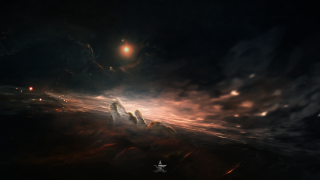 Space scene black background white - a space scene free wallpaper for desktop