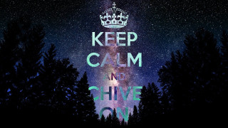 Keep calm drive night sky - calm free wallpaper