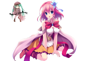 Girl pink hair pink outfit - a pink outfit free wallpaper