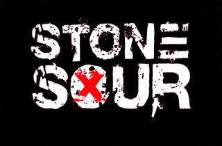 Stone sour black white red - picture free wallpaper