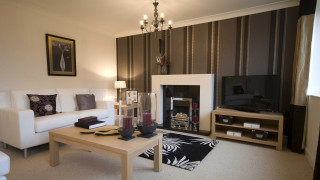 Living room couch comfortable cozy 11 - a chandelier free wallpaper