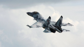 Fighter jet cloudy sky red 9 - aleksandr gerasimov free wallpaper