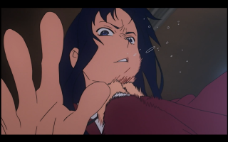 Man long hair hand face - a hand free wallpaper