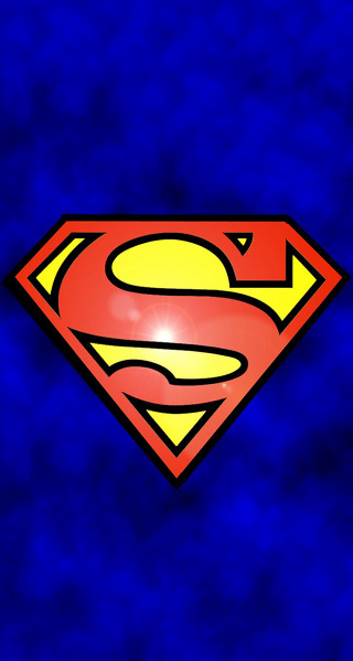 Superman logo blue background red 4 - carles delclaux i free wallpaper for mobile