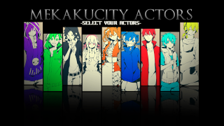 Meka ku city actors anime - key art free wallpaper