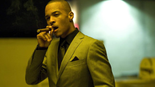 Man suit smoking cigarette room - visionary free wallpaper
