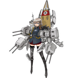 Woman uniform robot gun hand - fullbody free wallpaper for tablet