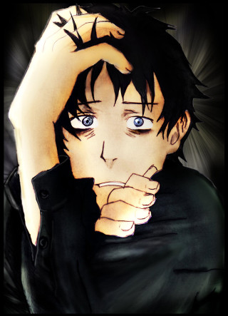 Man hand head eyes open - a man free wallpaper for mobile