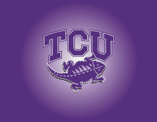 Tcu logo purple background derekhill - a silk screen free wallpaper for desktop