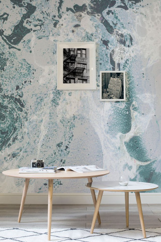 Table chairs wall painting picture - an ultrafine free wallpaper for mobile