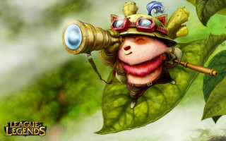 Cartoon character magnifying glass leafy - magnifying free wallpaper