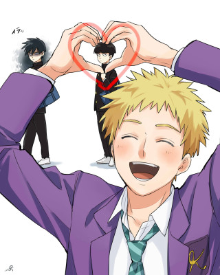 Man suit tie hands heart - a heart free wallpaper for mobile