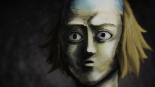 Creepy looking man weird expression - weird free wallpaper