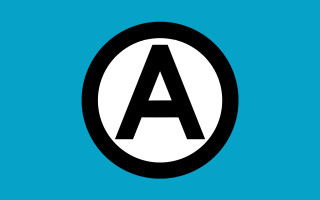 Black white letter circle blue - alexander rodchenko free wallpaper