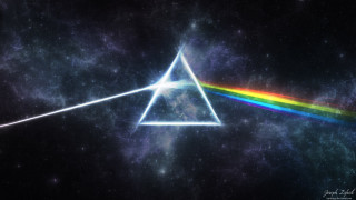 Dark side moon rainbow stars 4 - a dark side of the moon free wallpaper