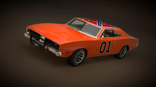 Car number 3d image brown - a 3d image free wallpaper