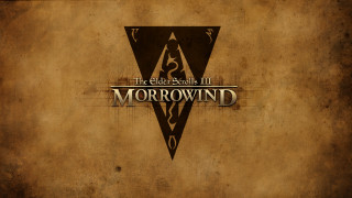 Elder scrolls ii morrowind logo - a wallpaper background free wallpaper