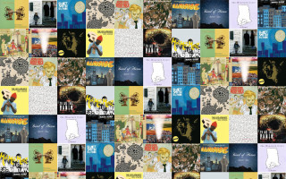 People buildings collage colorful sizes - a collage of images free wallpaper