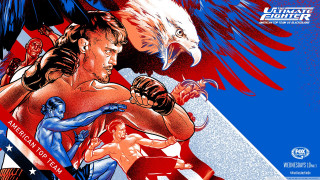 Man bald eagle woman gun - josan gonzale and dan mumford free wallpaper