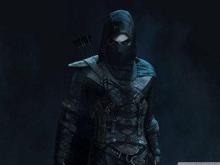 Man black outfit bow hood - a black outfit free wallpaper
