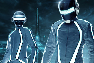 Futuristic suits city night bright - futuristic suit free wallpaper