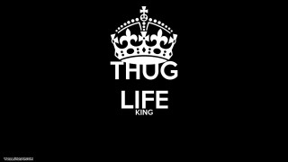 Black white logo crown thug - a crown free wallpaper for desktop