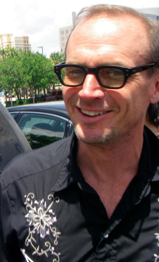 Man black shirt glasses smiling - dave kendall free wallpaper for mobile