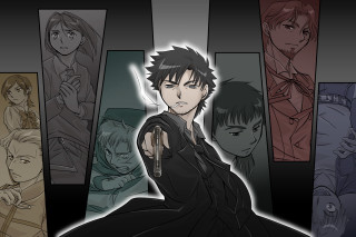 Anime characters colorful hair styles - a bunch of anime characters free wallpaper