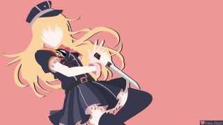 Woman sailor outfit sword cat - her lap free wallpaper