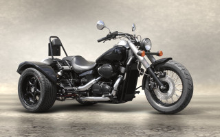 Black motorcycle cement floor gray - boleslaw cybi free wallpaper