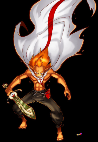 Cartoon red white tail skateboard - a skateboard free wallpaper for mobile