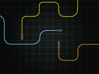 Wires car black background grid - a grid pattern free wallpaper for desktop